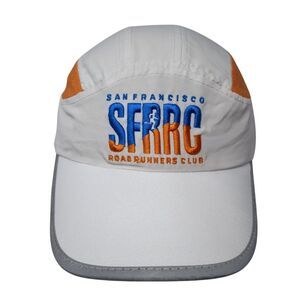 SFRRC San Francisco Road Runners Club5 Panel Cap White One Size Leslie Jordan